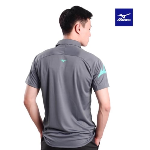 MIZUNO ÁO POLO THỂ THAO MIZUNO GHI